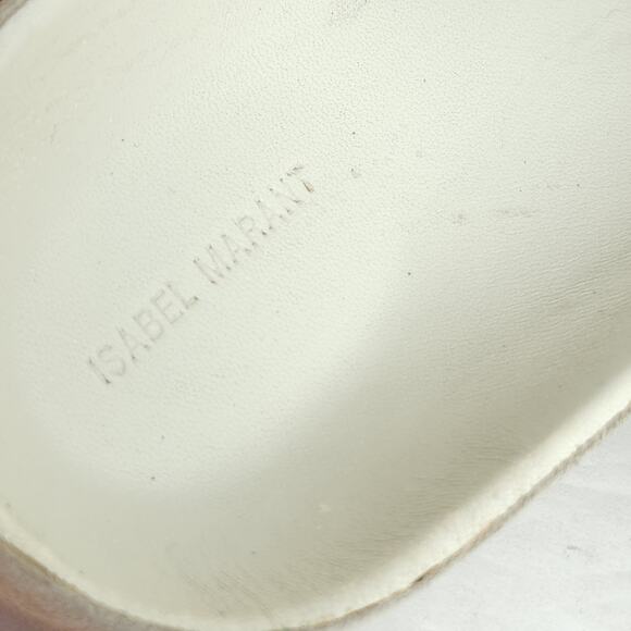 ISABEL MARANT Women's EU39 US8-8,5 Holden Velvet Pink Tie Dye Slide Sandals - Picture 12 of 16